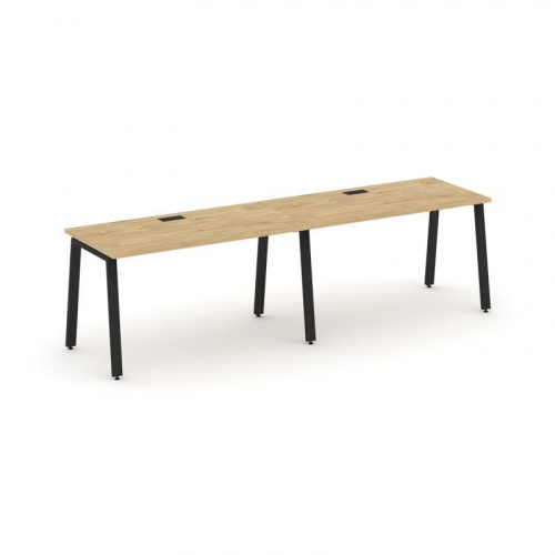 Style Project Рабочая станция 1 сторон. SN-6A.ORS-024 Дуб Табак/Металл Антрацит 3160*800*750 фото 9