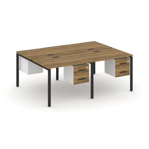 Бенч-система на 4 места с подвесными тумбами Concept CN.DRS-133 фото 7