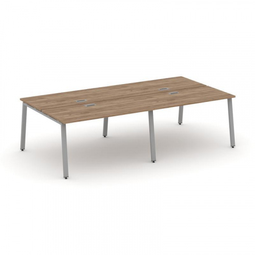 Style Project Рабочая станция 2-х сторон. SN-6A.DRS-043 Тиквуд Светлый/Металл Антрацит 2760*1432*750 фото 9