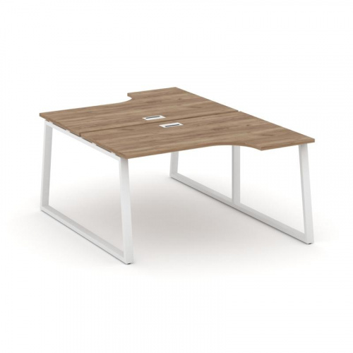 Style Project Рабочая станция эргоном. SN-6T1.DRPA-012 Акация Лорка/Металл Антрацит/Заглушка Пластик фото 11