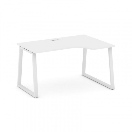 Style Project Стол рабочий эргоном. SN-6T1.SPA-001(R) Акация Лорка/Металл Антрацит/Заглушка Пластик фото 17