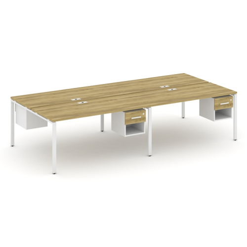 Бенч-система на 4 места с подвесными тумбами Concept CN.DRS-140 фото 11 Бенч-система на 4 места с подвесными тумбами Concept CN.DRS-140 фото 11