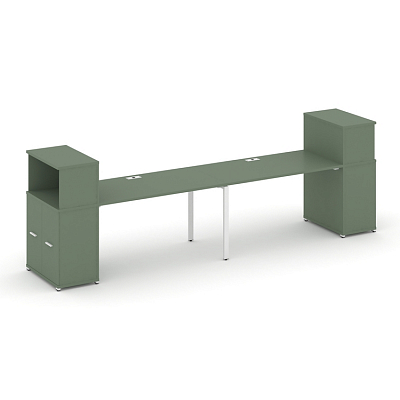 Бенч-система с опорными распашными шкафами Concept CN.ORS-228