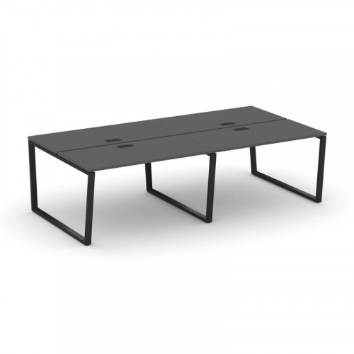 Style Project Рабочая станция 2-х сторон. SN-6T2.DRS-044 Акация Лорка/Металл Антрацит/Заглушка Пласт фото 6