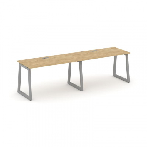 Style Project Рабочая станция 1 сторон. SN-5T1.ORS-004 Акация Лорка/Металл Антрацит/Заглушка Пластик фото 2