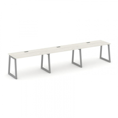 Style Project Рабочая станция 1 сторон. SN-5T1.ORS-044 Акация Лорка/Металл Антрацит/Заглушка Пластик фото 12