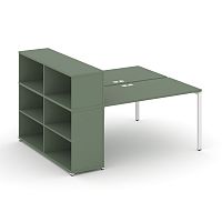 Бенч-система с опорным стеллажом с надставкой Concept CN.DRS-212