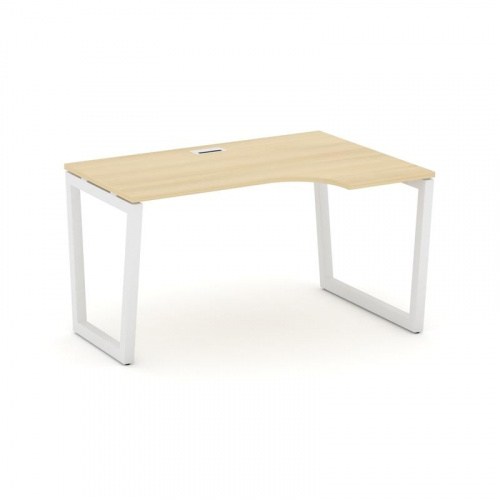 Style Project Стол рабочий эргоном. SN-5T2.SPA-022(R) Акация Лорка/Металл Антрацит/Заглушка Пластик фото 21