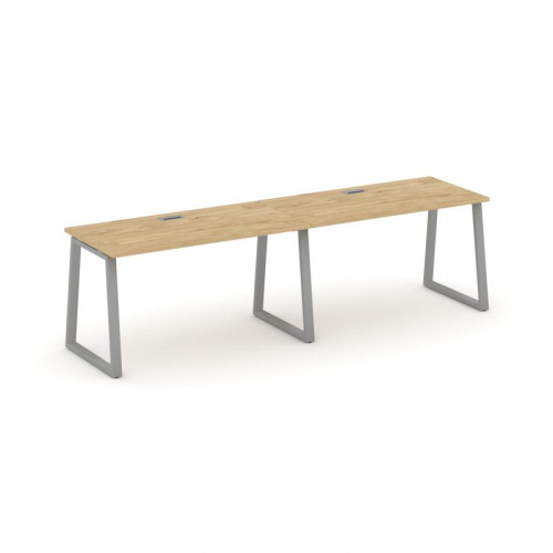 Style Project Рабочая станция 1 сторон. SN-6T1.ORS-024 Акация Лорка/Металл Антрацит/Заглушка Пластик фото 2