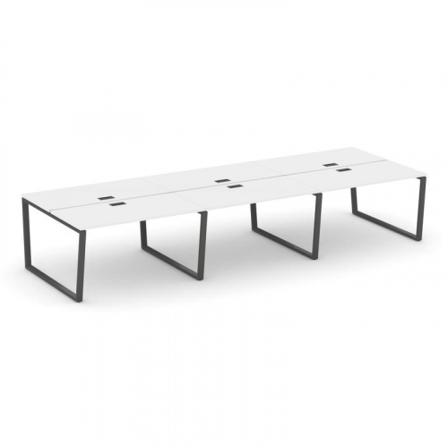 Style Project Рабочая станция 2-х сторон. SN-6T2.DRS-064 Акация Лорка/Металл Антрацит/Заглушка Пласт фото 26