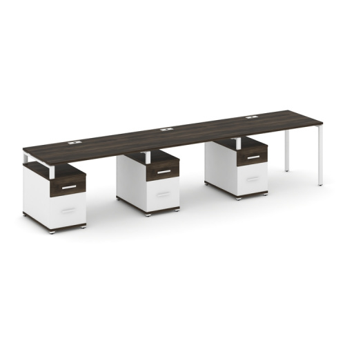 Бенч-система на 3 места с 3 опорными тумбами Concept CN.ORS-346 фото 10 Бенч-система на 3 места с 3 опорными тумбами Concept CN.ORS-346 фото 10