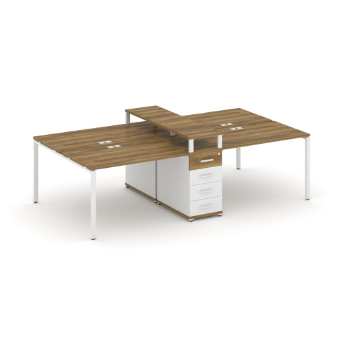 Бенч-система на 4 места с 1 опорной тумбой Concept CN.DRS-434 фото 8