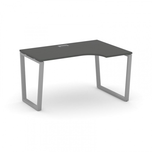 Style Project Стол рабочий эргоном. SN-6T2.SPA-012(R) Акация Лорка/Металл Антрацит/Заглушка Пластик фото 18