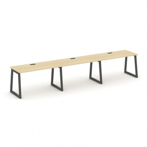 Style Project Рабочая станция 1 сторон. SN-5T1.ORS-044 Акация Лорка/Металл Антрацит/Заглушка Пластик фото 28