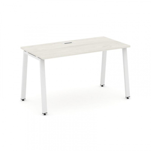 Style Project Стол письменный SN-6A.SP-015 Тиквуд Светлый/Металл Белый 1780*700*750 фото 24