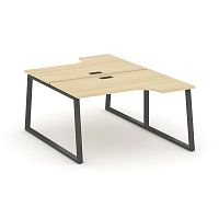 Style Project Рабочая станция эргоном. SN-6T1.DRPA-012 Акация Лорка/Металл Антрацит/Заглушка Пластик