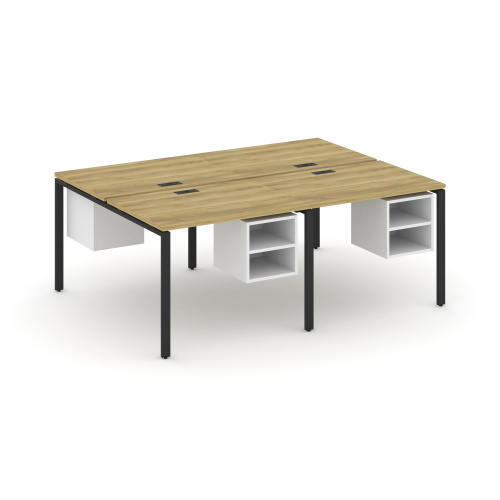 Бенч-система на 4 места с подвесными тумбами Concept CN.DRS-125 фото 4 Бенч-система на 4 места с подвесными тумбами Concept CN.DRS-125 фото 4