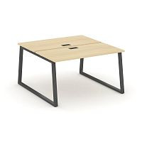 Style Project Рабочая станция 2-х сторон. SN-6T1.DRS-003 Акация Лорка/Металл Антрацит/Заглушка Пласт