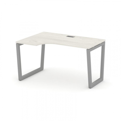 Style Project Стол рабочий эргоном. SN-5T2.SPA-002(L) Акация Лорка/Металл Антрацит/Заглушка Пластик фото 12