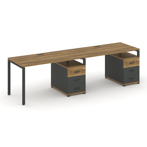 Бенч-система на 2 места с 2 опорными тумбами Concept CN.ORS-312