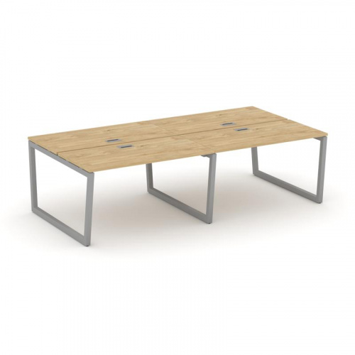 Style Project Рабочая станция 2-х сторон. SN-5T2.DRS-054 Акация Лорка/Металл Антрацит/Заглушка Пласт фото 2