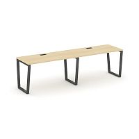 Style Project Рабочая станция 1 сторон. SN-6T2.ORS-001 Акация Лорка/Металл Антрацит/Заглушка Пластик