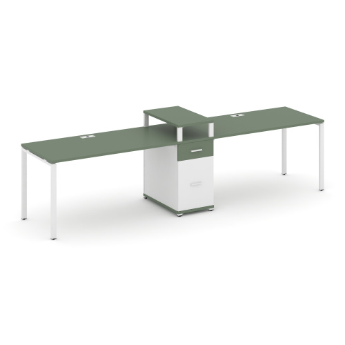 Бенч-система на 2 места с 1 опорной тумбой Concept CN.ORS-424 фото 5