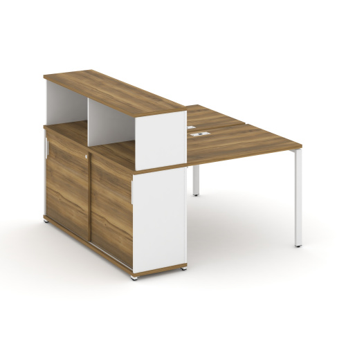 Бенч-система с опорным шкафом-купе с надставкой Concept CN.DRS-237 фото 8 Бенч-система с опорным шкафом-купе с надставкой Concept CN.DRS-237 фото 8