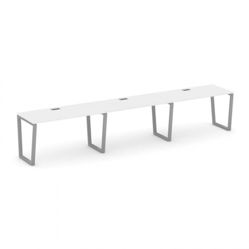 Style Project Рабочая станция 1 сторон. SN-6T2.ORS-034 Акация Лорка/Металл Антрацит/Заглушка Пластик фото 16