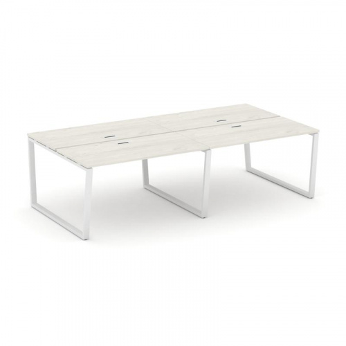 Style Project Рабочая станция 2-х сторон. SN-6T2.DRS-044 Акация Лорка/Металл Антрацит/Заглушка Пласт фото 13