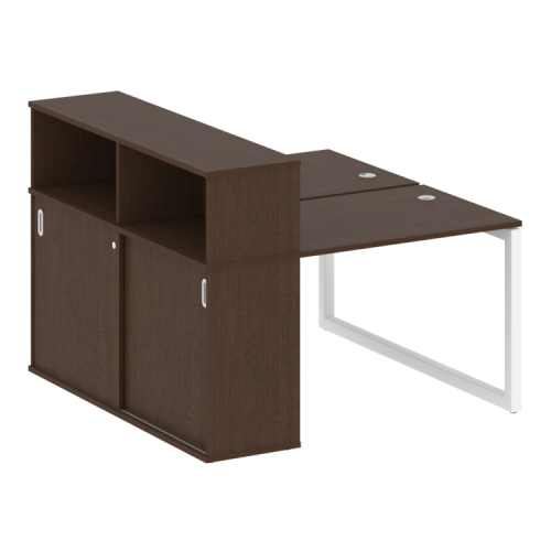 Бенч-система с шкафом-купе на О-обр. м/к Metal System Quattro 50БО.РС-СШК-2.1 фото 9