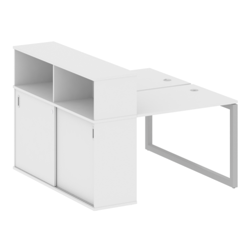 Бенч-система с шкафом-купе на О-обр. м/к Metal System Quattro 50БО.РС-СШК-2.1 фото 10