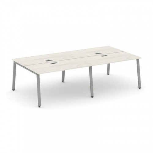 Style Project Рабочая станция 2-х сторон. SN-6A.DRS-043 Тиквуд Светлый/Металл Антрацит 2760*1432*750 фото 7