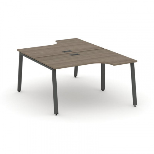 Style Project Рабочая станция эргоном. SN-6A.DRPA-021 Акация Лорка/Металл Белый 1380*1632/1992*750 фото 22