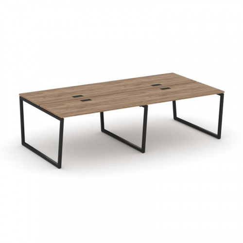 Style Project Рабочая станция 2-х сторон. SN-4T2.DRS-052 Акация Лорка/Металл Антрацит/Заглушка Пласт фото 8