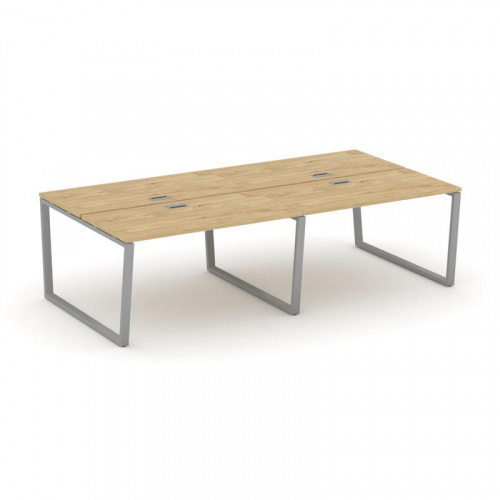 Style Project Рабочая станция 2-х сторон. SN-6T2.DRS-044 Акация Лорка/Металл Антрацит/Заглушка Пласт фото 2