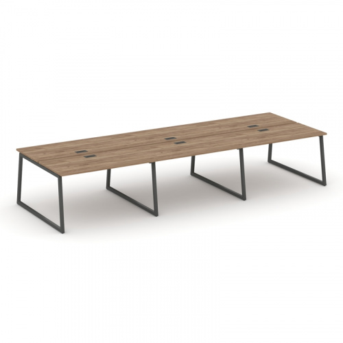 Style Project Рабочая станция 2-х сторон. SN-4T1.DRS-074 Акация Лорка/Металл Антрацит/Заглушка Пласт фото 10 Style Project Рабочая станция 2-х сторон. SN-4T1.DRS-074 Акация Лорка/Металл Антрацит/Заглушка Пласт фото 10