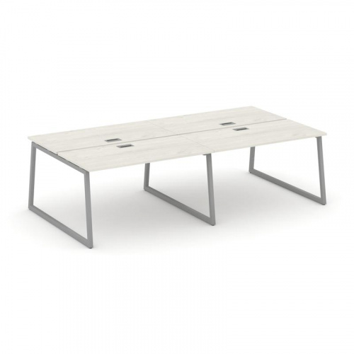 Style Project Рабочая станция 2-х сторон. SN-4T1.DRS-052 Акация Лорка/Металл Антрацит/Заглушка Пласт фото 17