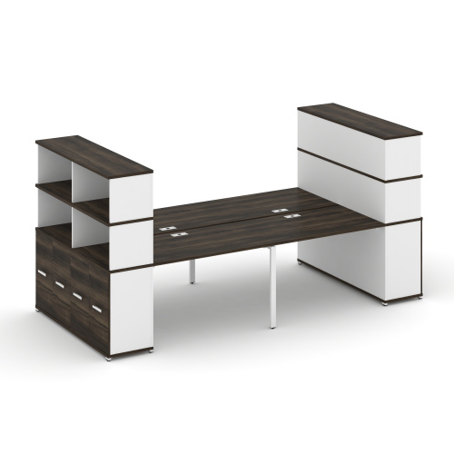 Бенч-система с опорными распашными шкафами Concept CN.DRS-274 фото 10