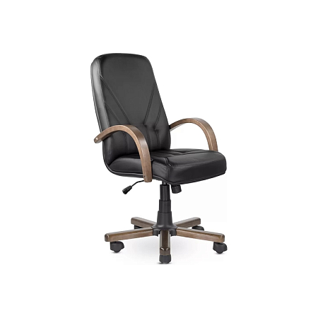 Кресло руководителя Комо (Дерево D8) (Экокожа)