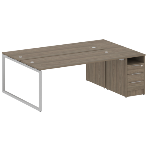 Бенч-система с тумбой на О-обр. м/к Metal System Quattro 40БО.РС-СТП-2.5 фото 3 Бенч-система с тумбой на О-обр. м/к Metal System Quattro 40БО.РС-СТП-2.5 фото 3