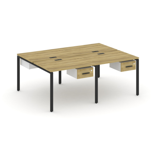 Бенч-система на 4 места с подвесными тумбами Concept CN.DRS-129 фото 6