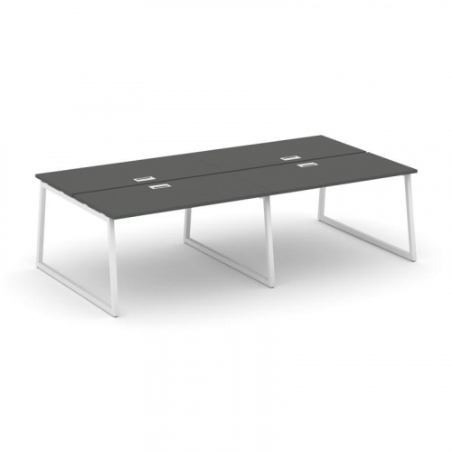 Style Project Рабочая станция 2-х сторон. SN-4T1.DRS-052 Акация Лорка/Металл Антрацит/Заглушка Пласт фото 24