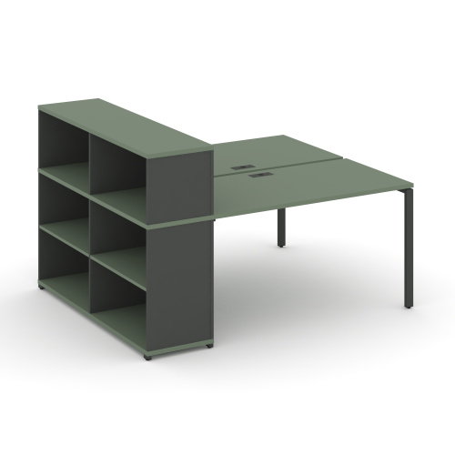 Бенч-система с опорным стеллажом с надставкой Concept CN.DRS-211 фото 2 Бенч-система с опорным стеллажом с надставкой Concept CN.DRS-211 фото 2