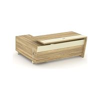 Стол руководителя с опорной тумбой Corner COR.SRT-18 (R)