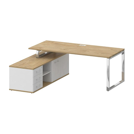 Стол руководителя (С опорной греденцией) Шифт SK.SRG-200 (L)