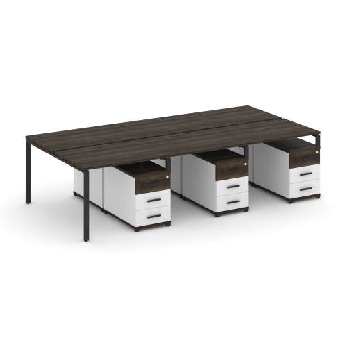 Бенч-система на 6 мест с 3 опорными тумбами Concept CN.DRS-349 фото 9 Бенч-система на 6 мест с 3 опорными тумбами Concept CN.DRS-349 фото 9