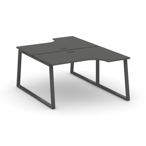 Style Project Рабочая станция эргоном. SN-6T1.DRPA-012 Акация Лорка/Металл Антрацит/Заглушка Пластик фото 27