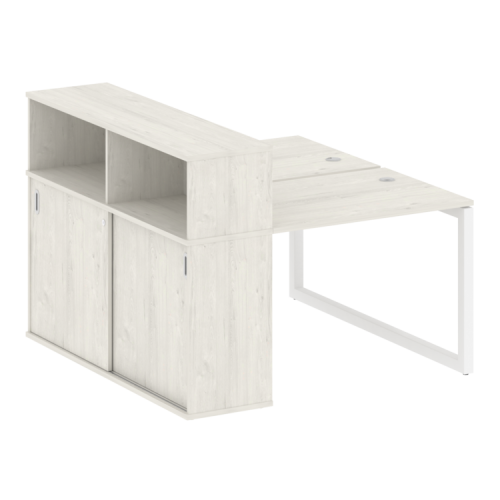 Бенч-система с шкафом-купе на О-обр. м/к Metal System Quattro 50БО.РС-СШК-2.1 фото 8