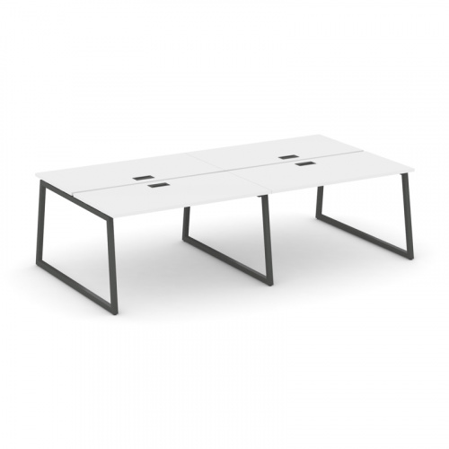 Style Project Рабочая станция 2-х сторон. SN-4T1.DRS-052 Акация Лорка/Металл Антрацит/Заглушка Пласт фото 13